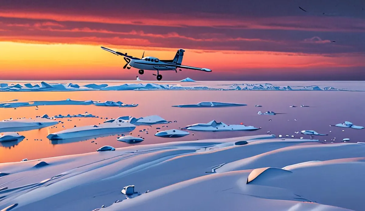 A Rescue Flight in the Antarctic Dark, and What Amundsen Would Have Made of It