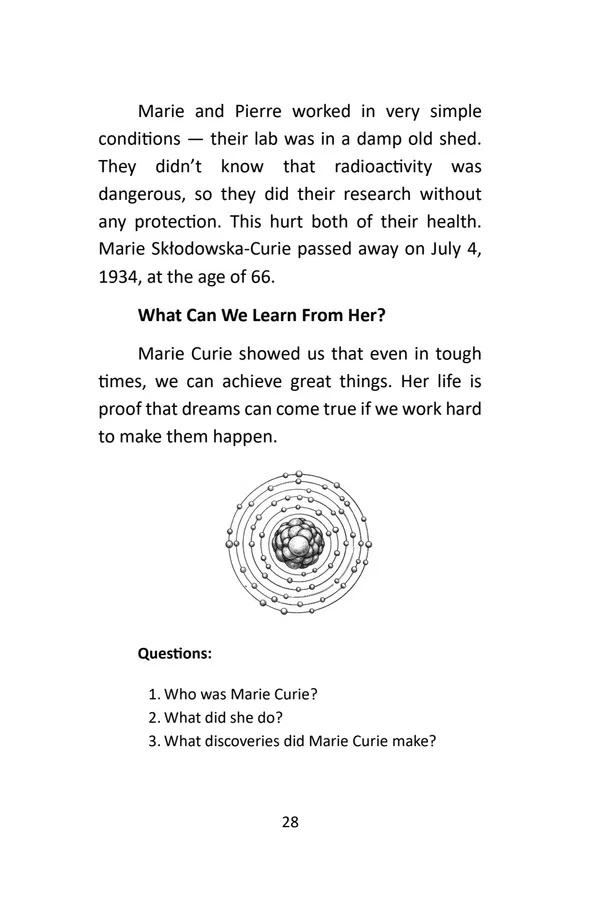 “What Can We Learn?” questions after every story