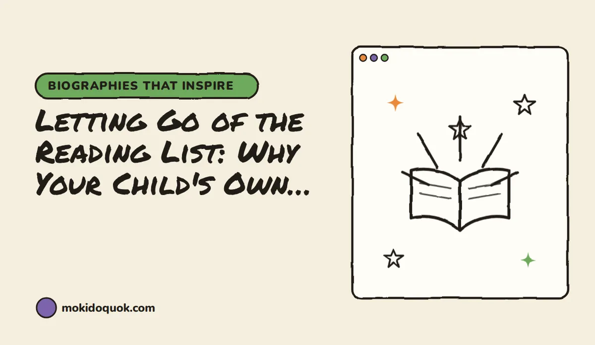 Letting Go of the Reading List: Why Your Child's Own Choices Matter